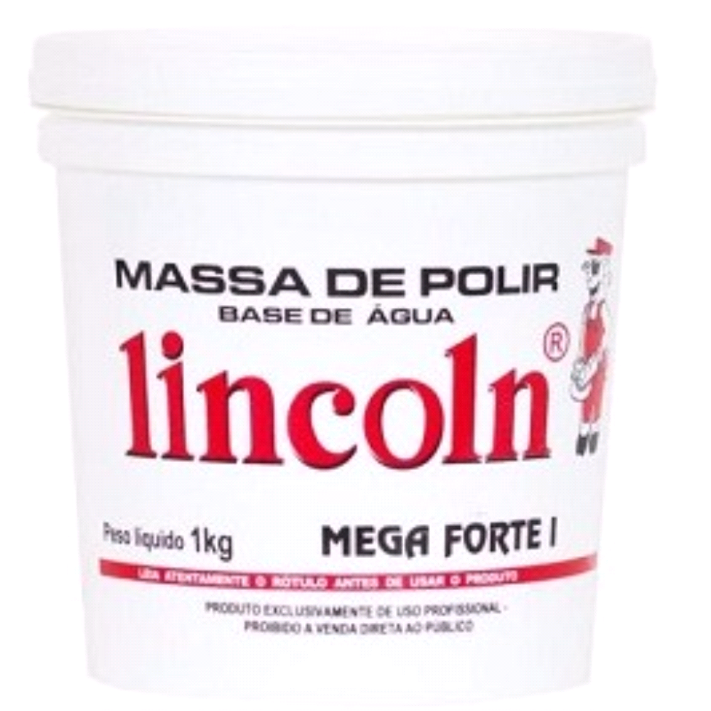 MASSA DE POLIR MEGA FORTE - LINCONL. - Loja ProDetailer